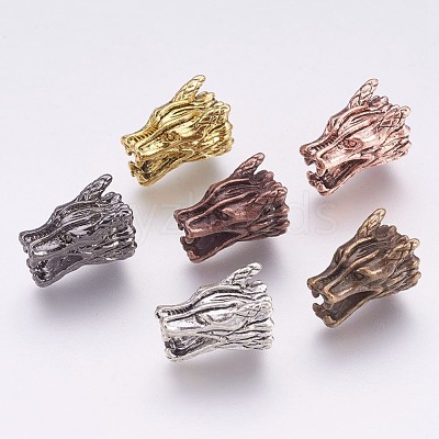 Tibetan Style Alloy Beads PALLOY-K234-04-1