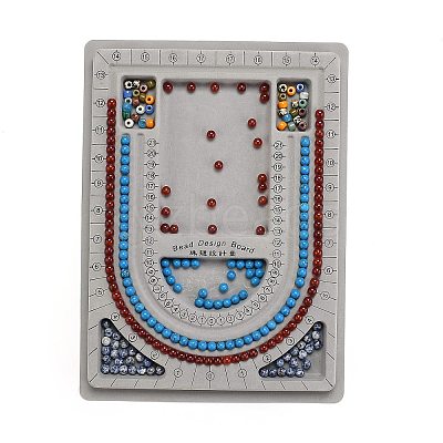 Plastic Bead Design Boards for Necklace Design TOOL-H003-1-1