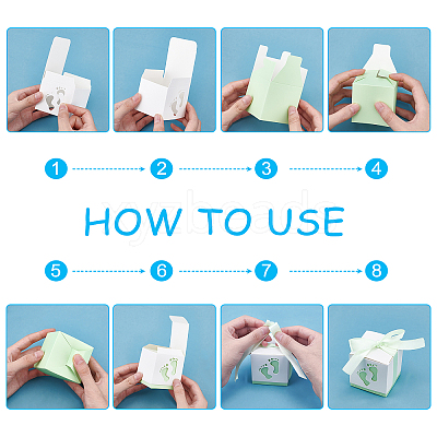 Paper Gift Box CON-WH0080-53B-1