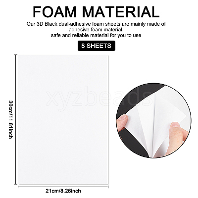 Sponge EVA Sheet Foam Paper Sets AJEW-BC0006-30C-01-1