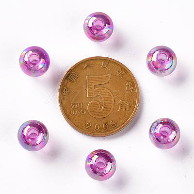 Transparent Acrylic Beads MACR-S370-B8mm-739-1