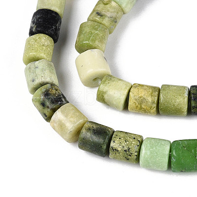 Natural Serpentine Beads Strands G-T141-90B-1
