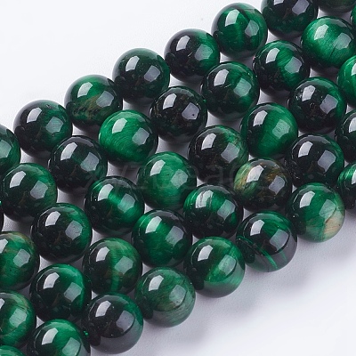 Natural Tiger Eye Beads Strands X-G-G544-8mm-03-1