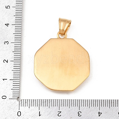 Hand Polished 304 Stainless Steel Pendants STAS-Z171-26G-01-1