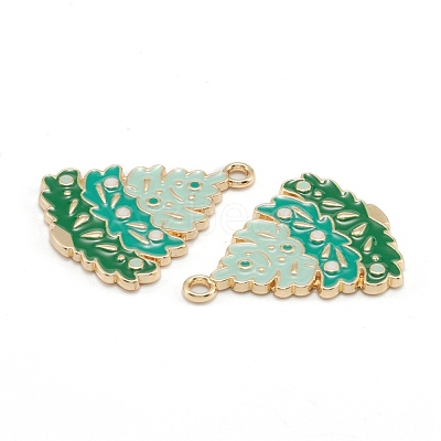 Alloy Enamel Pendants ENAM-E569-08-1