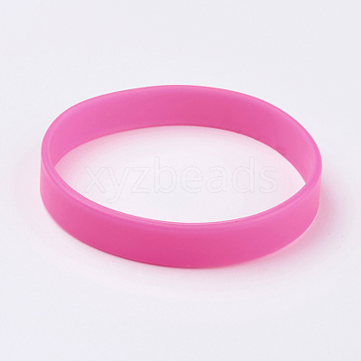 Silicone Wristbands Bracelets BJEW-J176-18-1