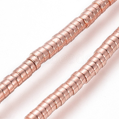 Electroplated Non-magnetic Synthetic Hematite Beads Strands G-G826-09RG-2mm-1