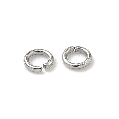 Tarnish Resistant 304 Stainless Steel Open Jump Rings STAS-Q186-02-3.5x0.7mm-1
