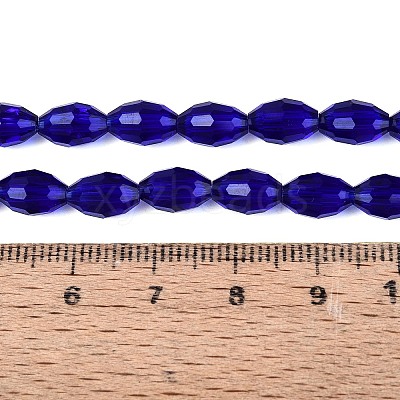 Transparent Glass Beads Strands GLAA-N071-01A-A15-1
