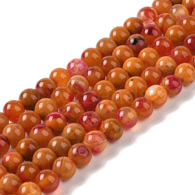 Natural Agate Bead Strands G-C116-B01-03-1