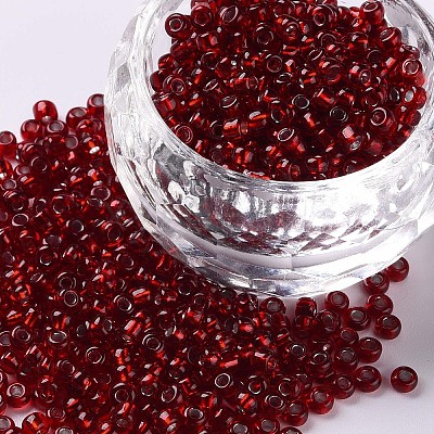 8/0 Glass Seed Beads SEED-A005-3mm-25B-1