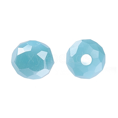 Electroplate Glass Beads EGLA-X0006-01F-4mm-1
