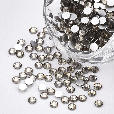 Glass Rhinestone Flat Back Cabochons RGLA-S002-04SS-18-1
