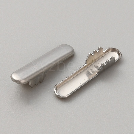 Stainless Steel Cord Ends FIND-WH0420-10P-1