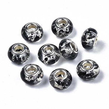 Transparent Resin European Beads RPDL-N014-05-01-1