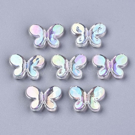 Transparent Acrylic Beads PACR-N010-016-1