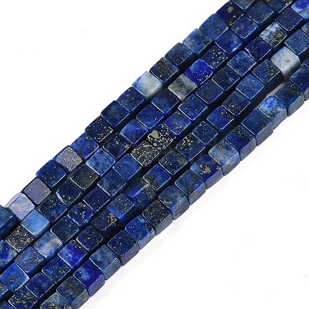 Dyed Natural Lapis Lazuli Beads Strands G-B129-A18-01-1