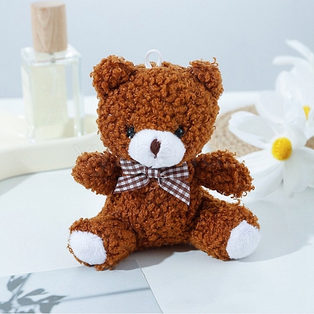 Cute Plush PP Cotton Bear Doll Pendant Decorations PW-WG35616-05-1