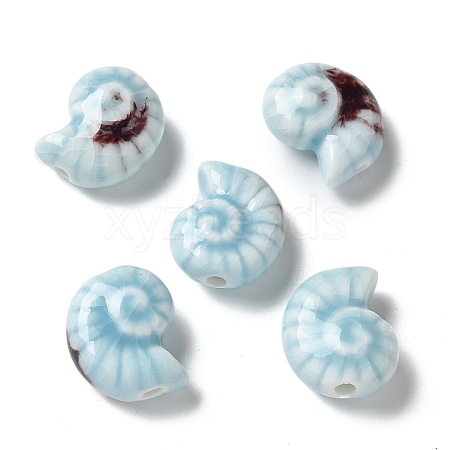 Handmade Porcelain Beads PORC-L080-F17-1