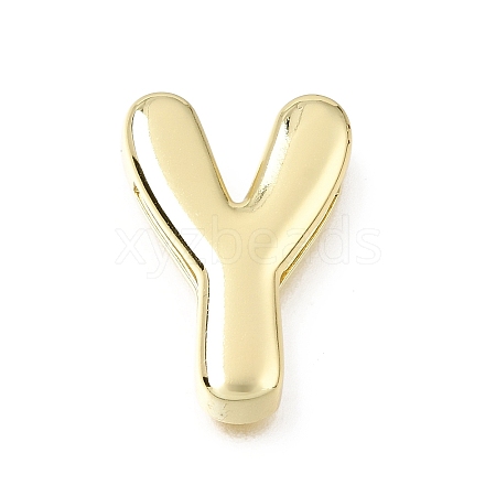 Brass Slide Charms KK-Z163-01G-Y-1