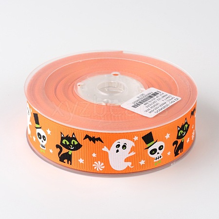 Grosgrain Ribbon For Halloween SRIB-D057-03-1