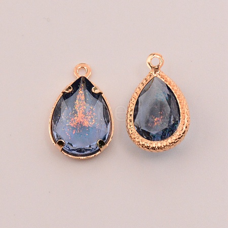 Faceted Resin Rhinestone Pendants LS-RESI-TAC0010-25F-1