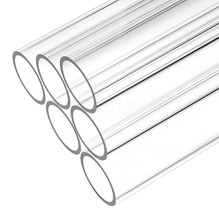 Acrylic Round Tube OACR-WH0056-007F-1