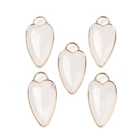 Natural Quartz Crystal Pendants G-G193-02G-07-1