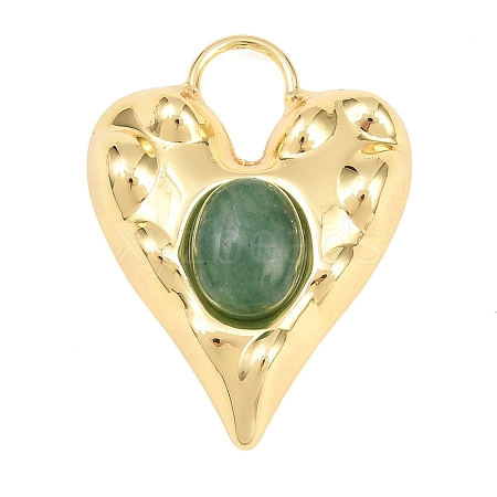Natural Green Aventurine Pendants GG-G001-02G-12-1