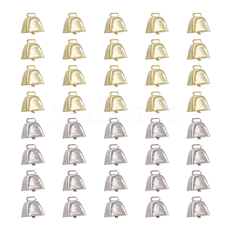 40Pcs 2 Colors Iron Pendants IFIN-FH0001-84-1