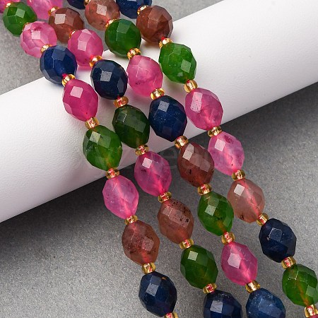 Natural White Jade Beads Strands G-D305-B01-01G-1
