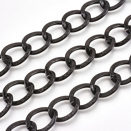 Aluminium Twisted Chains Curb Chains X-CHF003Y-16-1
