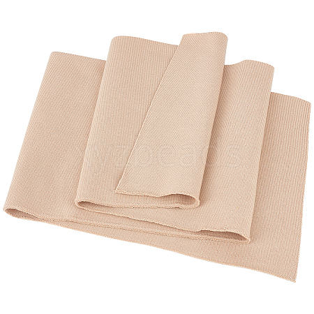 Polycotton Elastic Ribbing Fabric for Cuffs DIY-WH0021-10D-1