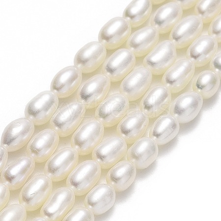 Natural Cultured Freshwater Pearl Beads Strands PEAR-J006-10B-01-1