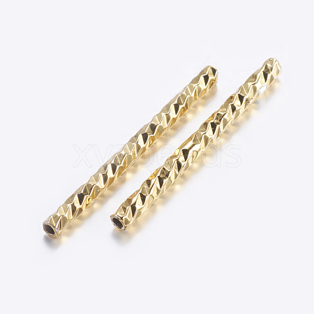 Brass Tube Beads KK-K197-B-35G-1