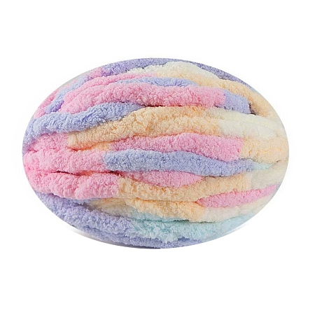 Super Softee Thick Fluffy Jumbo Chenille Polyester Yarn PW-WG63011-20-1