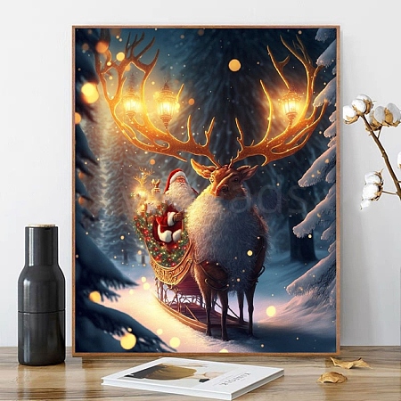 Christmas Reindeer DIY Diamond Painting Kit PW-WGFD89A-08-1