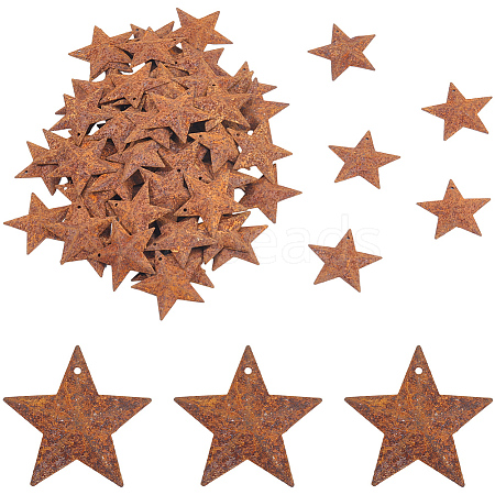 Rust Iron Pendants IFIN-GF0001-61B-1