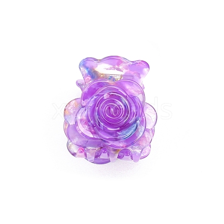 Flower Acetate Claw Hair Clips PW-WGBB8B1-01-1