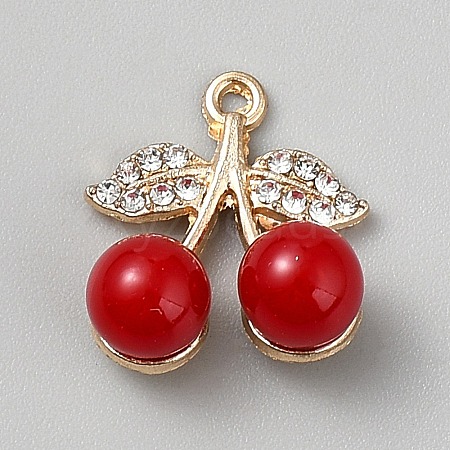 Alloy Plastic Pendants LS-FIND-WH0366-283G-1
