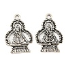 Tibetan Style Alloy Pendants TIBE-P001-33AS-1