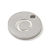 Non-Tarnish 304 Stainless Steel Pendants FIND-M017-02P-C-2