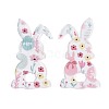 Printed Transparent Acrylic Pendants FIND-K017-14A-3