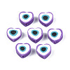 Handmade Polymer Clay Beads X-CLAY-T019-08D-2