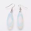 Opalite Dangle Earrings EJEW-G218-A05-1