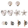 2 Sets 2 Styles Plastic Shoelace Buckle Sets DIY-FG0006-55-1
