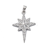 Brass Micro Pave Cubic Zirconia Pendants KK-V009-27G-1