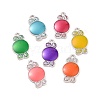 Alloy Enamel Pendants ENAM-M055-34P-1