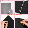 Felt Cloth Brooch Storage Loose-leaf Binder Notebook Albums with PVC Plastic Cover AJEW-WH20011-05B-6