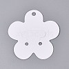 Cardboard Paper Jewelry Display Cards for Hair Ties Storage CDIS-N004-18-2